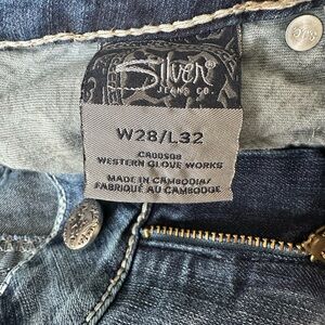 Silver Suki Jeans Women's light blue Denim